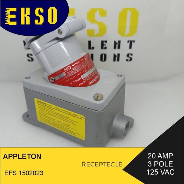 APPLETON EFS1502023 - Explosion Proof Receptacle