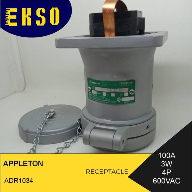 APPLETON ADR1034 - Pin & Sleeve Receptacle