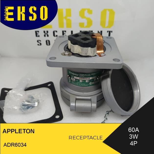 APPLETON ADR6034 - Pin & Sleeve Receptacle
