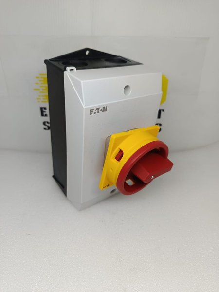 P1-25I2SVB 207293 EATON ELECTRIC Main switch, 3 pole, 25 A, Emergency-Stop function