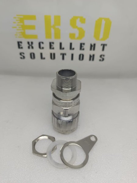 151 RAC B M25 BRASS NICKEL-PLATED CABLE GLAND