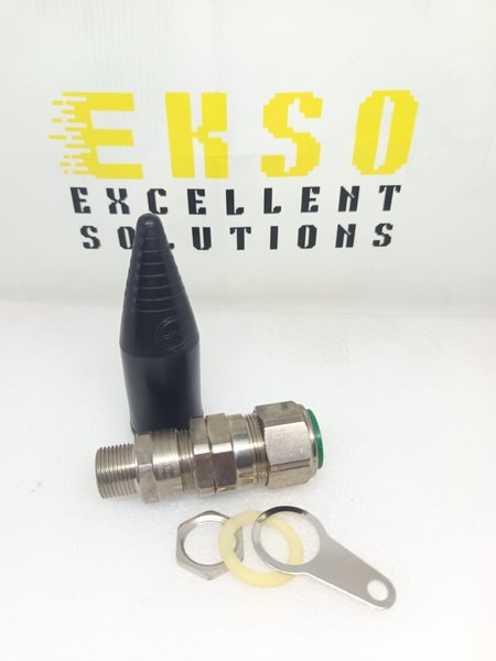 20 E1FW M20 BRASS NICKEL PLATED CABLE GLAND M20 (20E1FW1RA5)