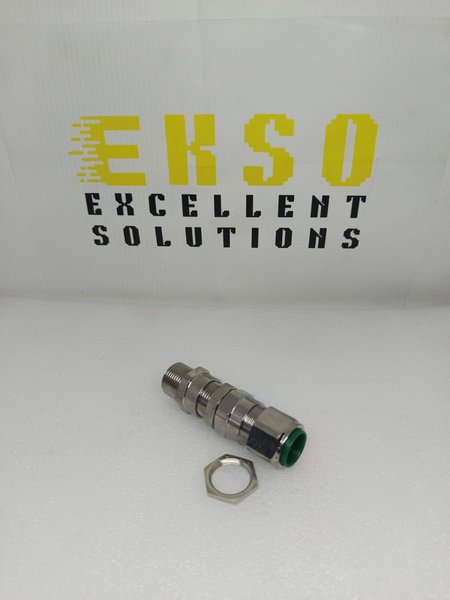 20 E1FX M20 BRASS NICKEL PLATED CABLE GLAND M20 (20E1FX1RA)