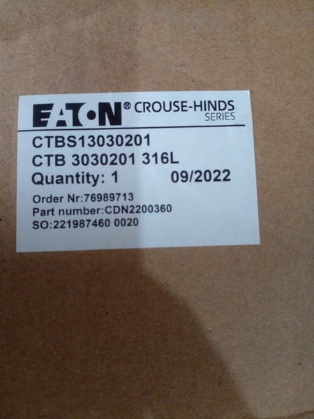 CTB303020 Stainless steel Junction Box - Image 5